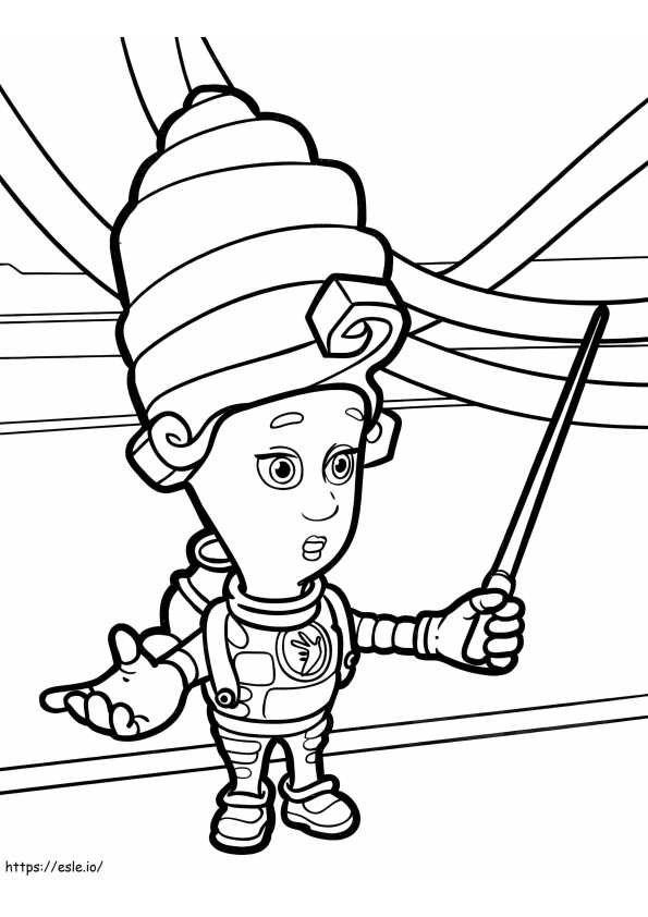 Masiya From The Fixies coloring page