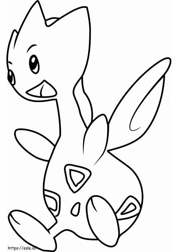 Togetic In Pokemon coloring page