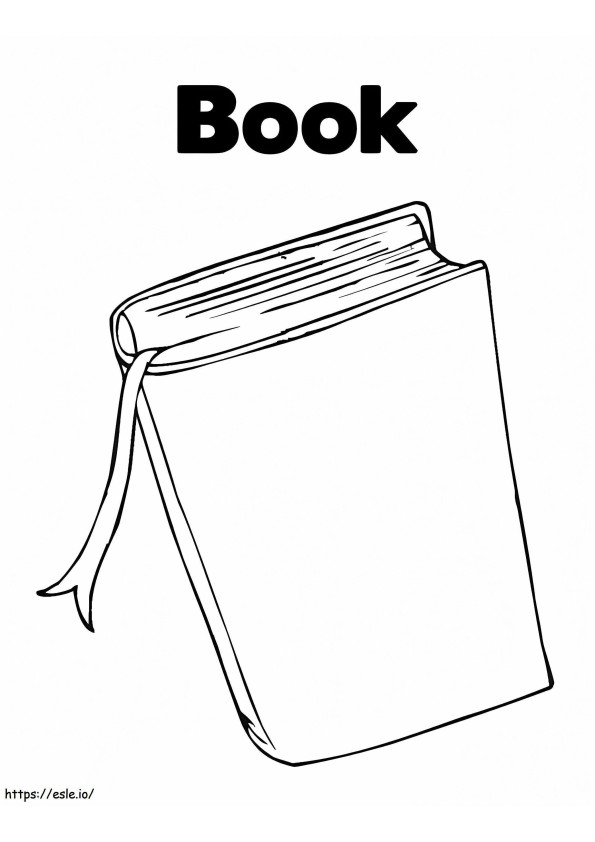 1531969461 A Book A4 coloring page