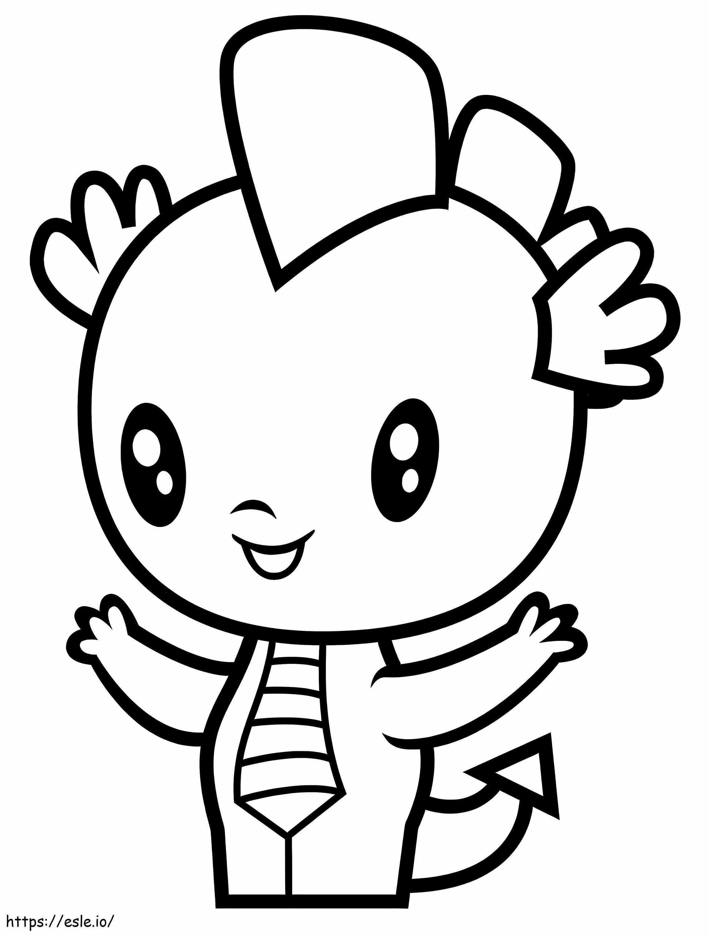 Coloriage MLP Cutie Mark Crew Dragon Spike à imprimer dessin