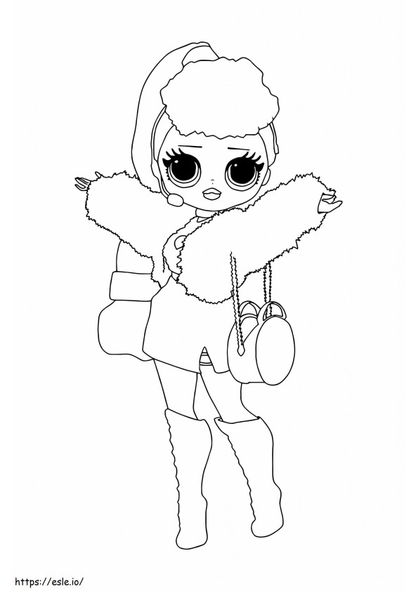 Lol Omg Big Sister Lady Diva 683X1024 coloring page