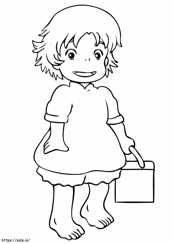 Healing coloring page