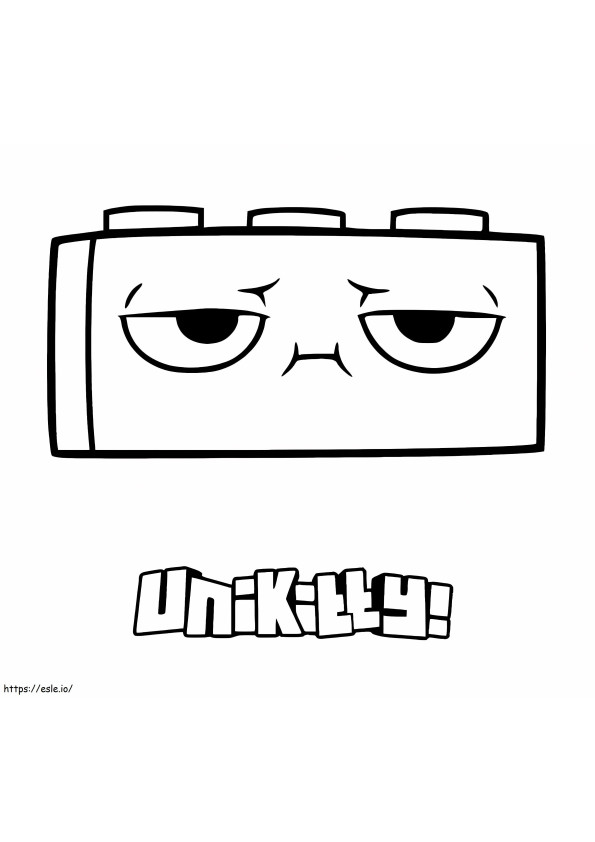Richard From Unikitty coloring page