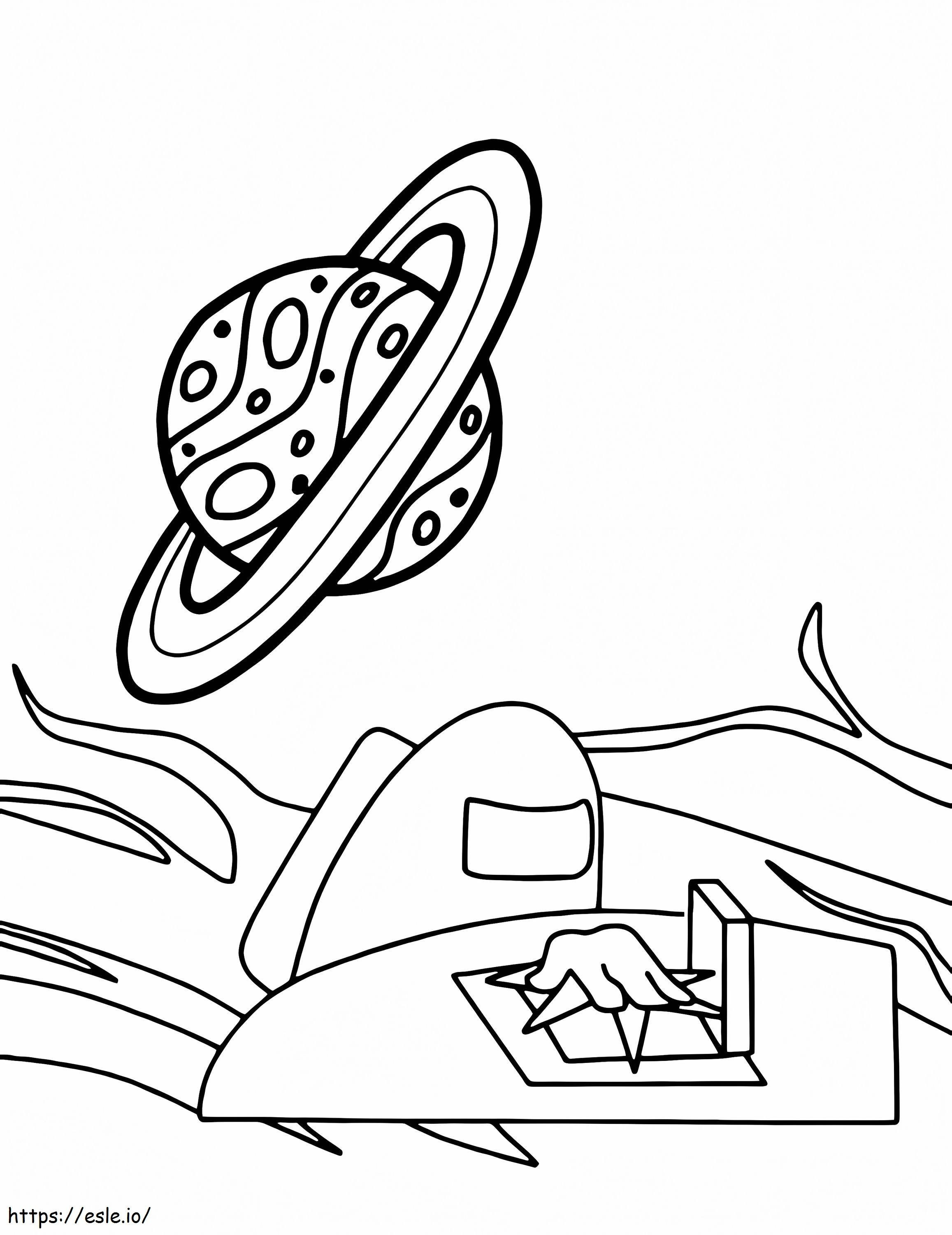 Among Us 48 coloring page
