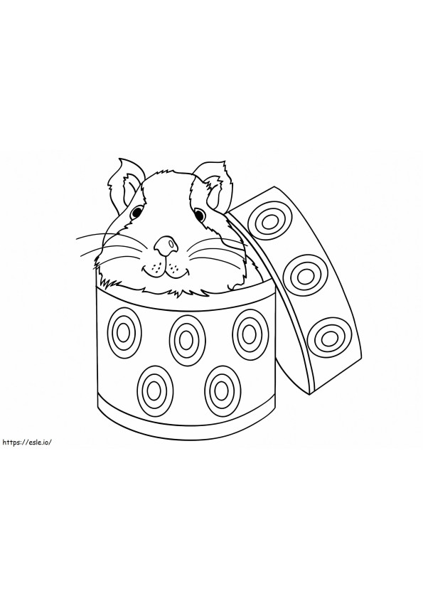 Cute Guinea Pig 1 coloring page