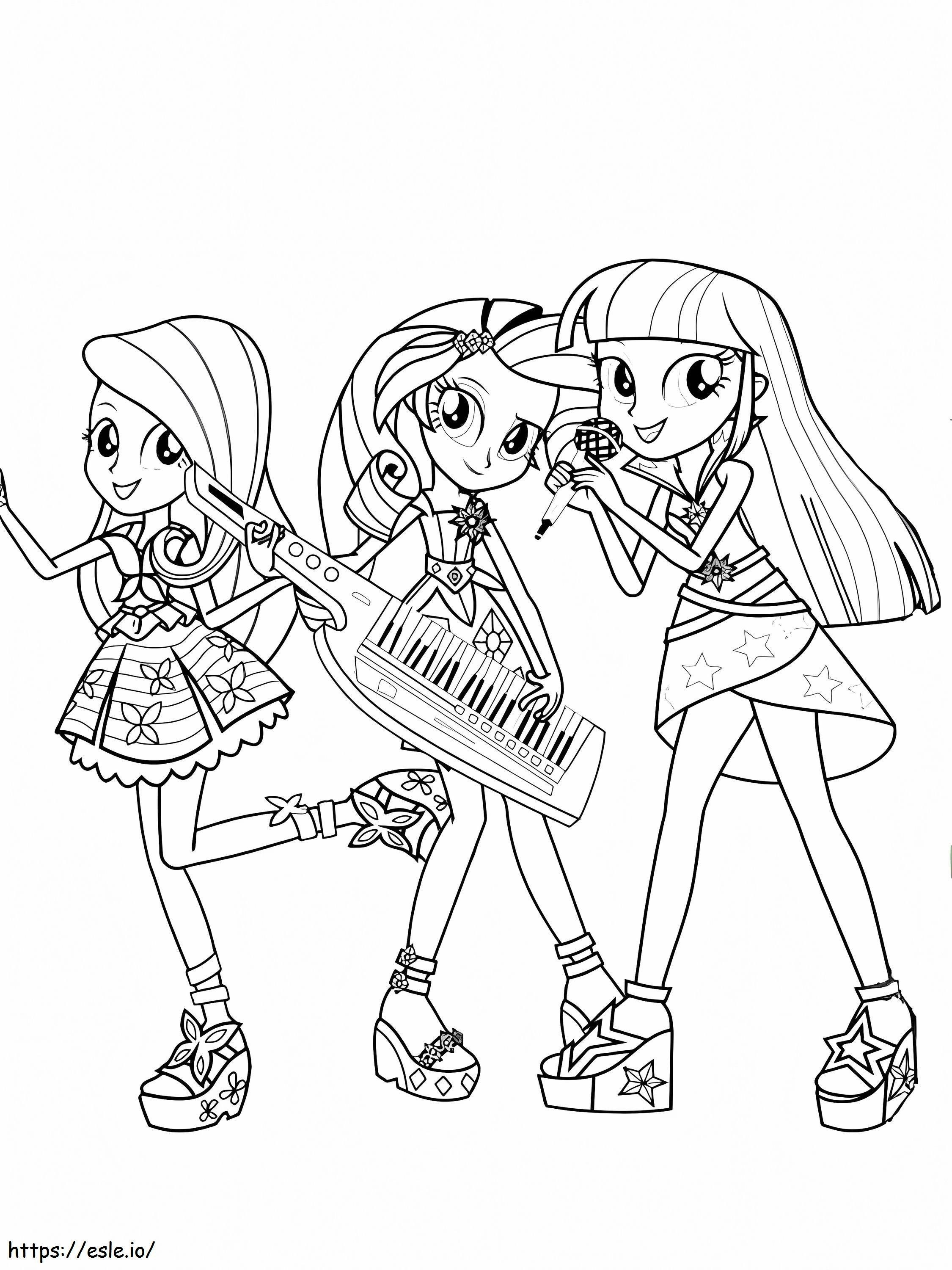Mlp Equestria Girls Coloring Pages 2025 
