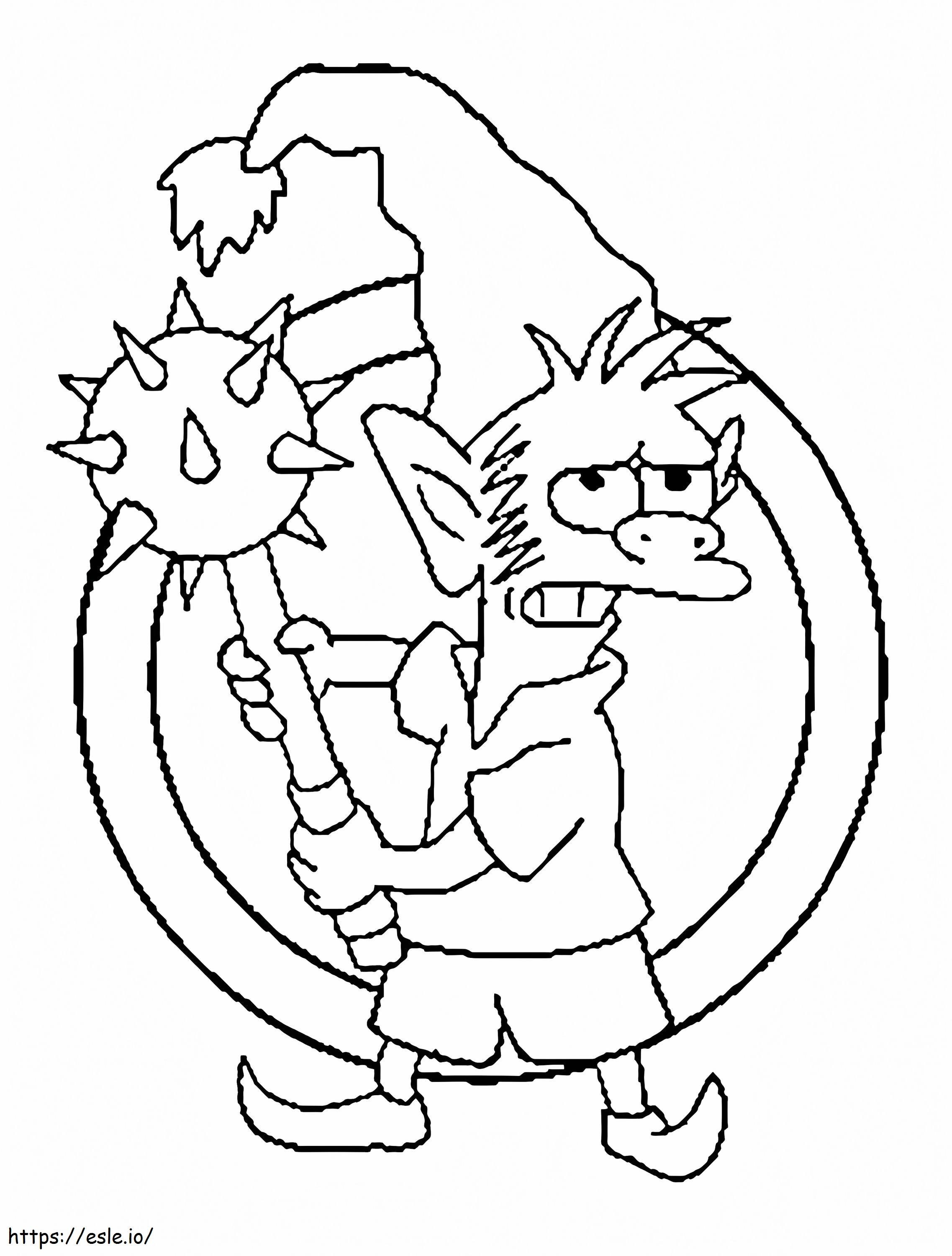 Elf Disenchantment coloring page