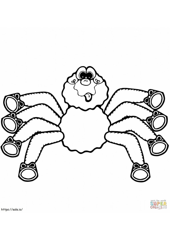 1545183164_Cartoon Spider 1 coloring page