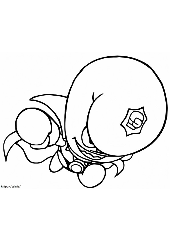 Furious Gang 021 Pow Power Superzings coloring page