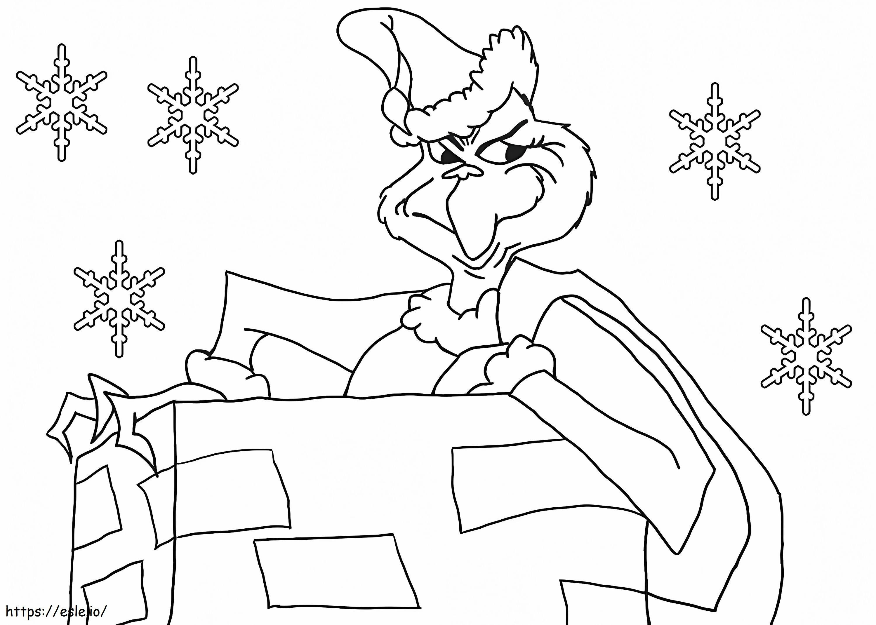 1571988257 Grinch Face coloring page