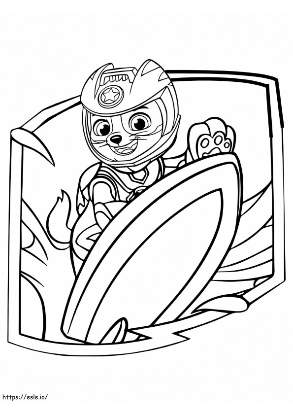 Best Wild Cat coloring page
