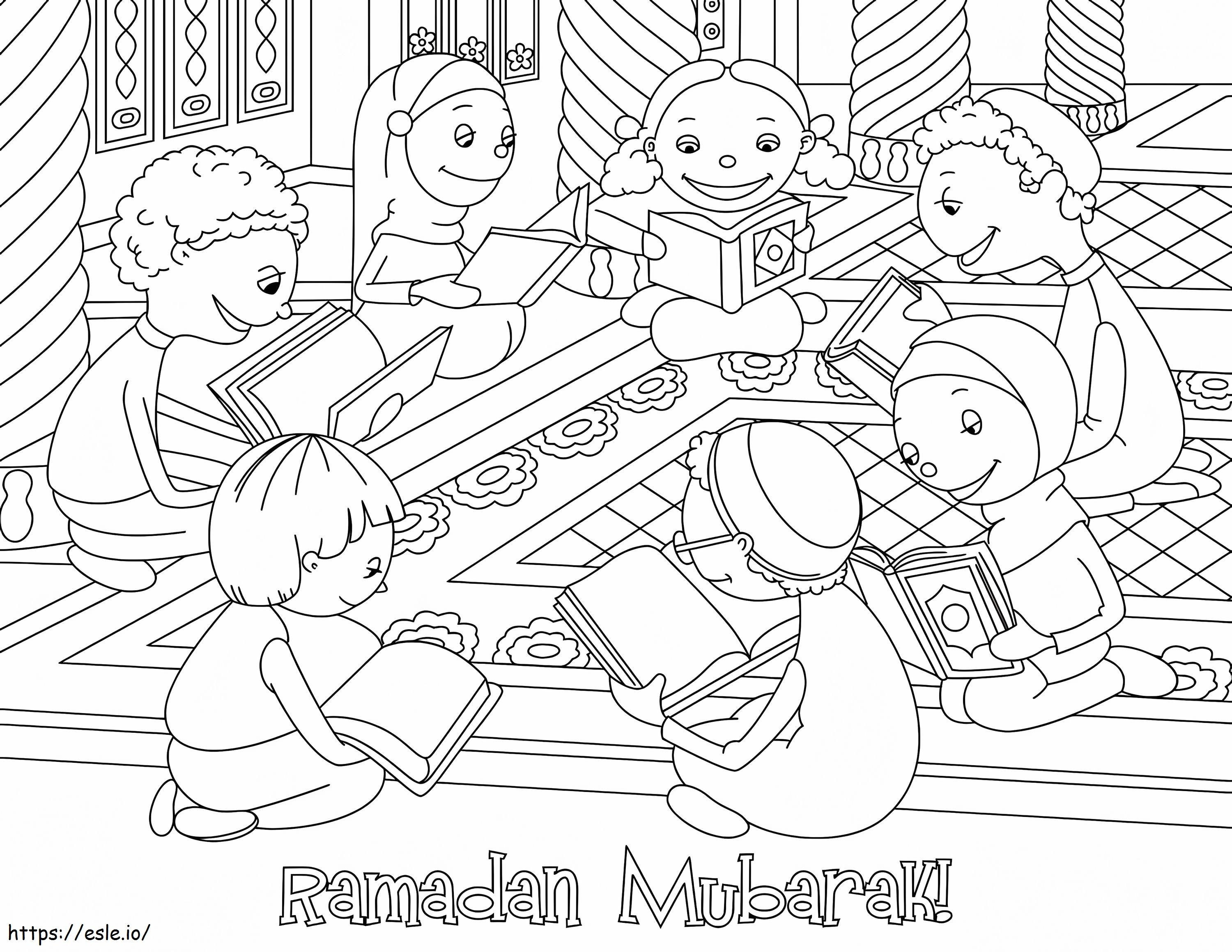 Ramadan 5 coloring page