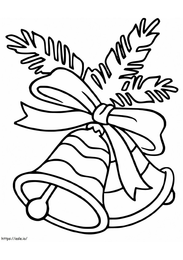 Christmas Bells 6 coloring page