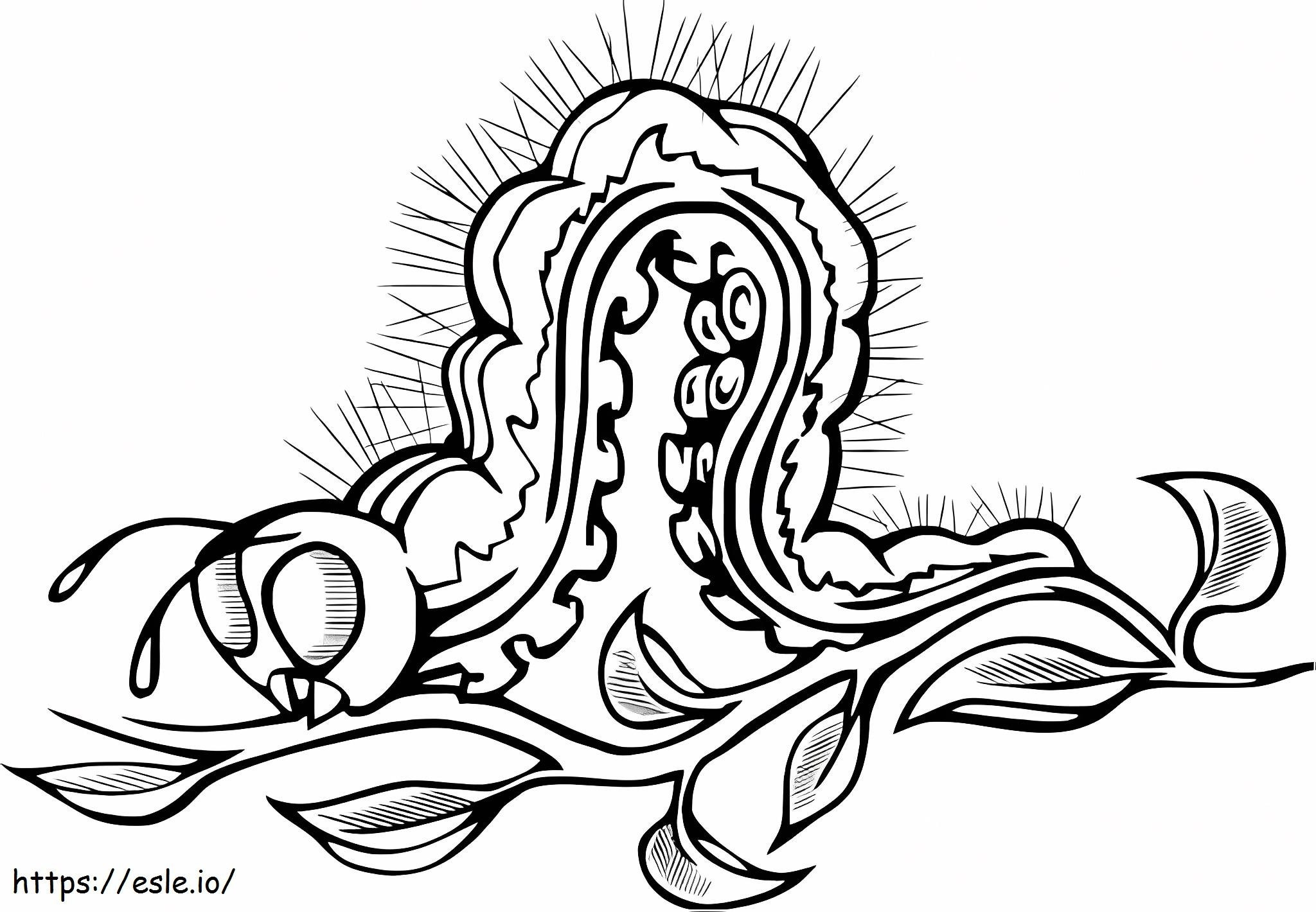 Cute Tattoo coloring page