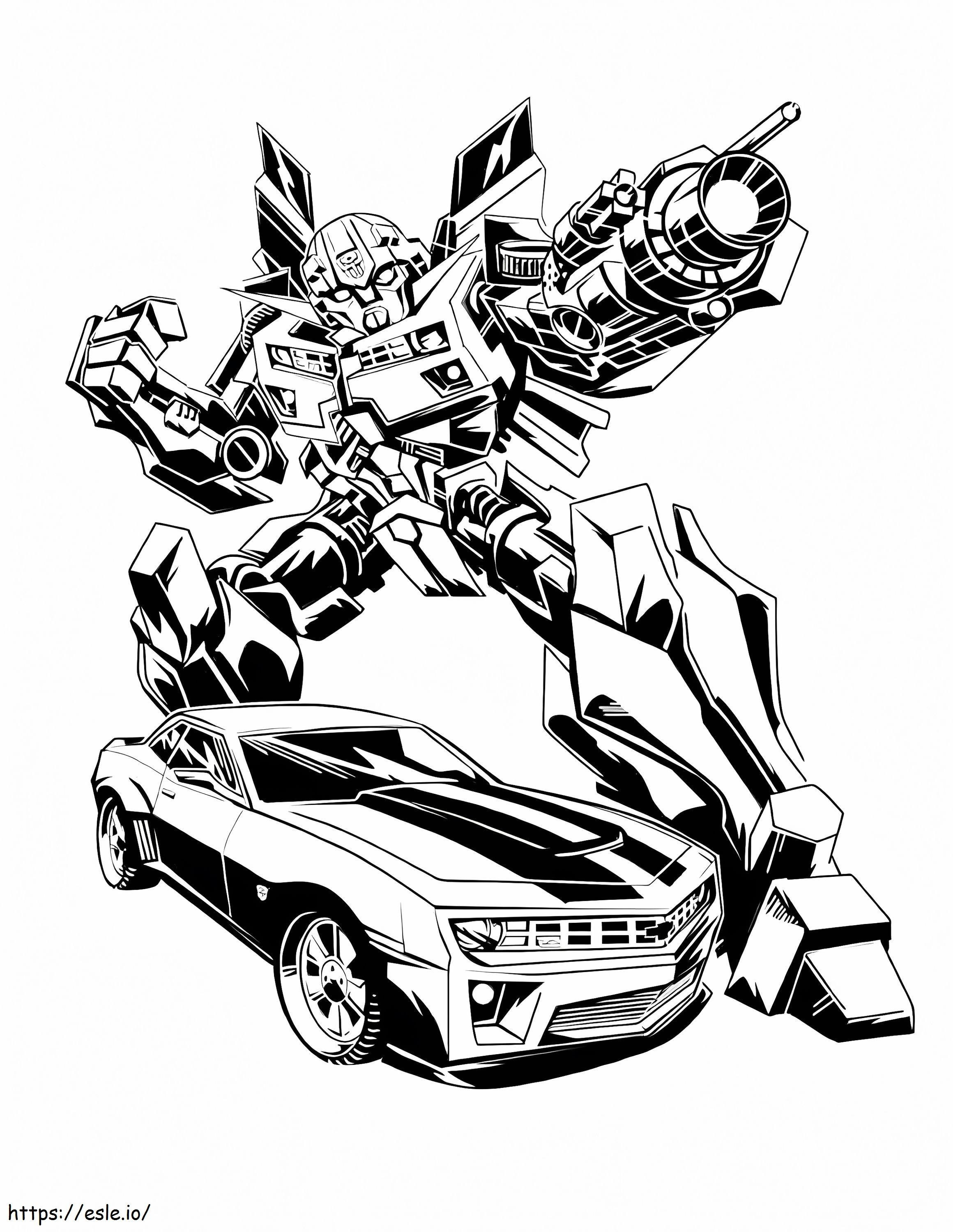 Bumblebee 1 coloring page