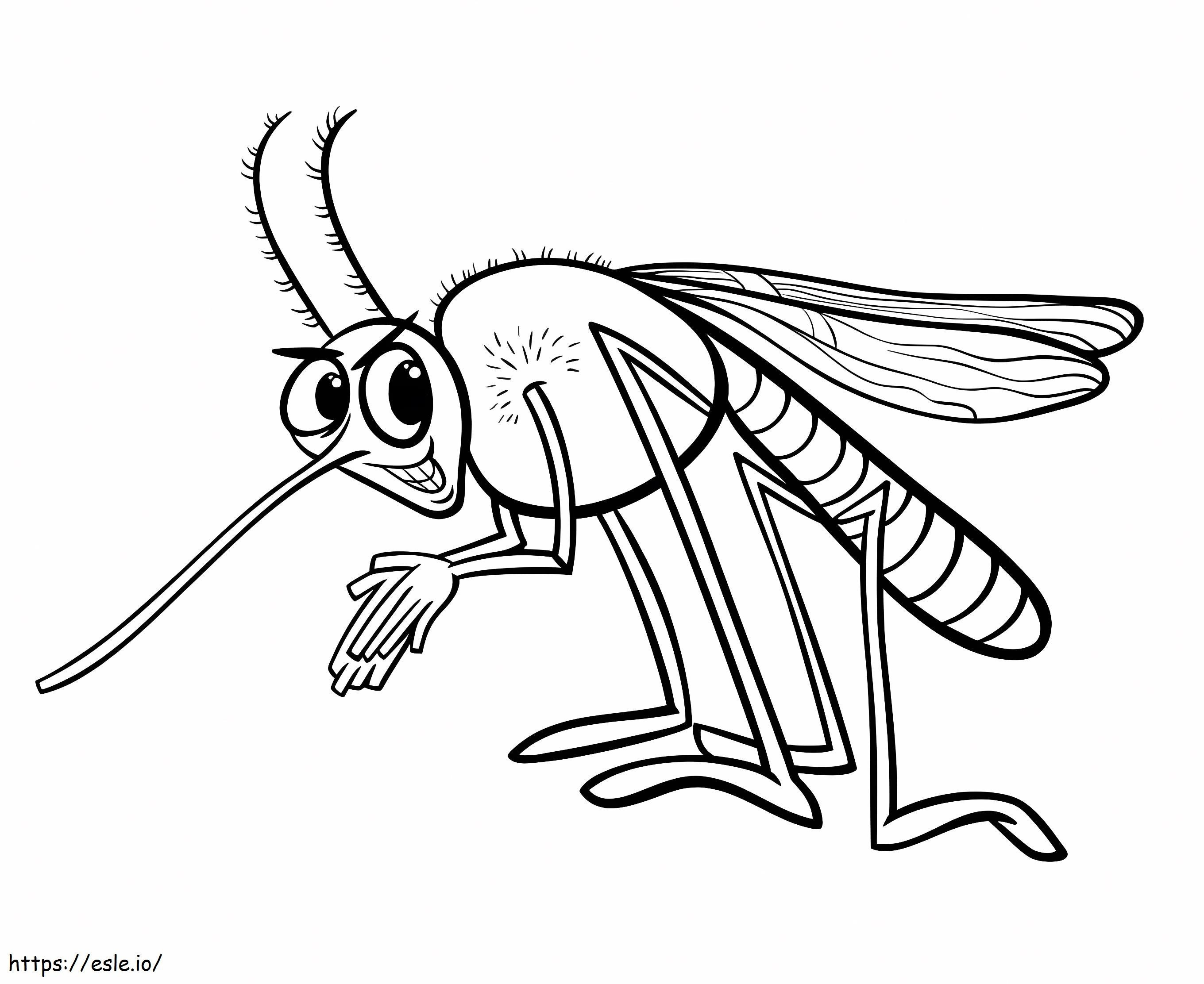 Böse Mücke ausmalbilder
