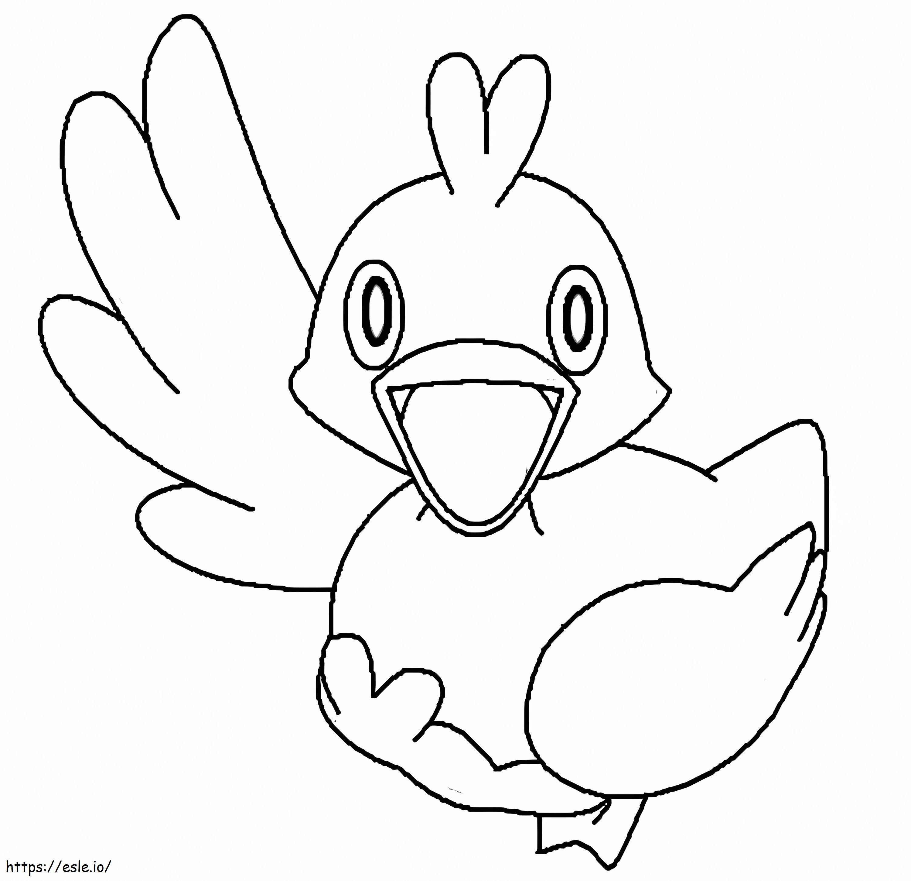 Ducklett Pokemon 1 coloring page