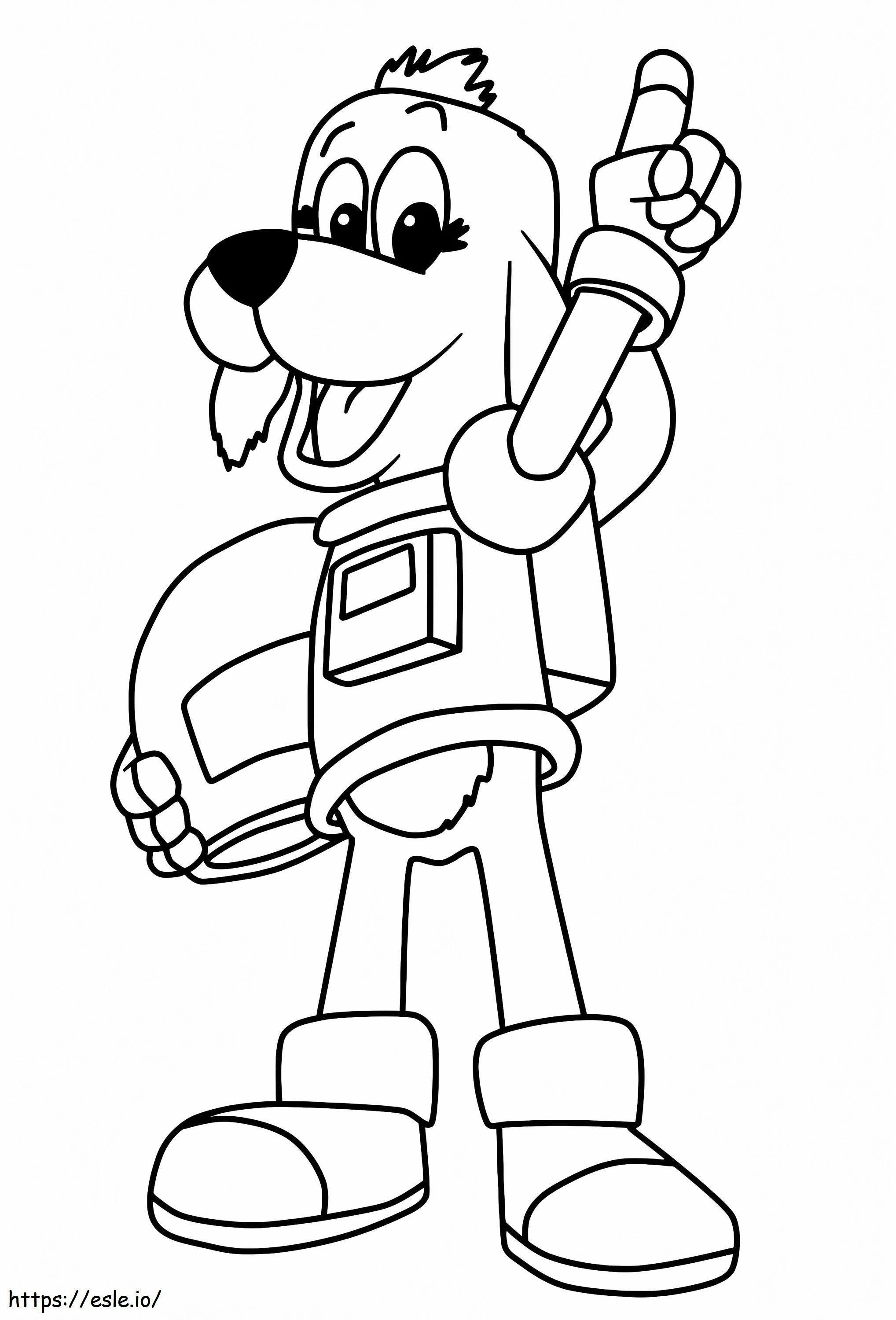 Go Dog Go To Print coloring page