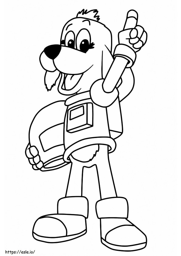 Go Dog Go To Print coloring page