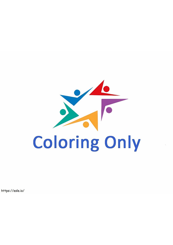 Logotipo para colorir
