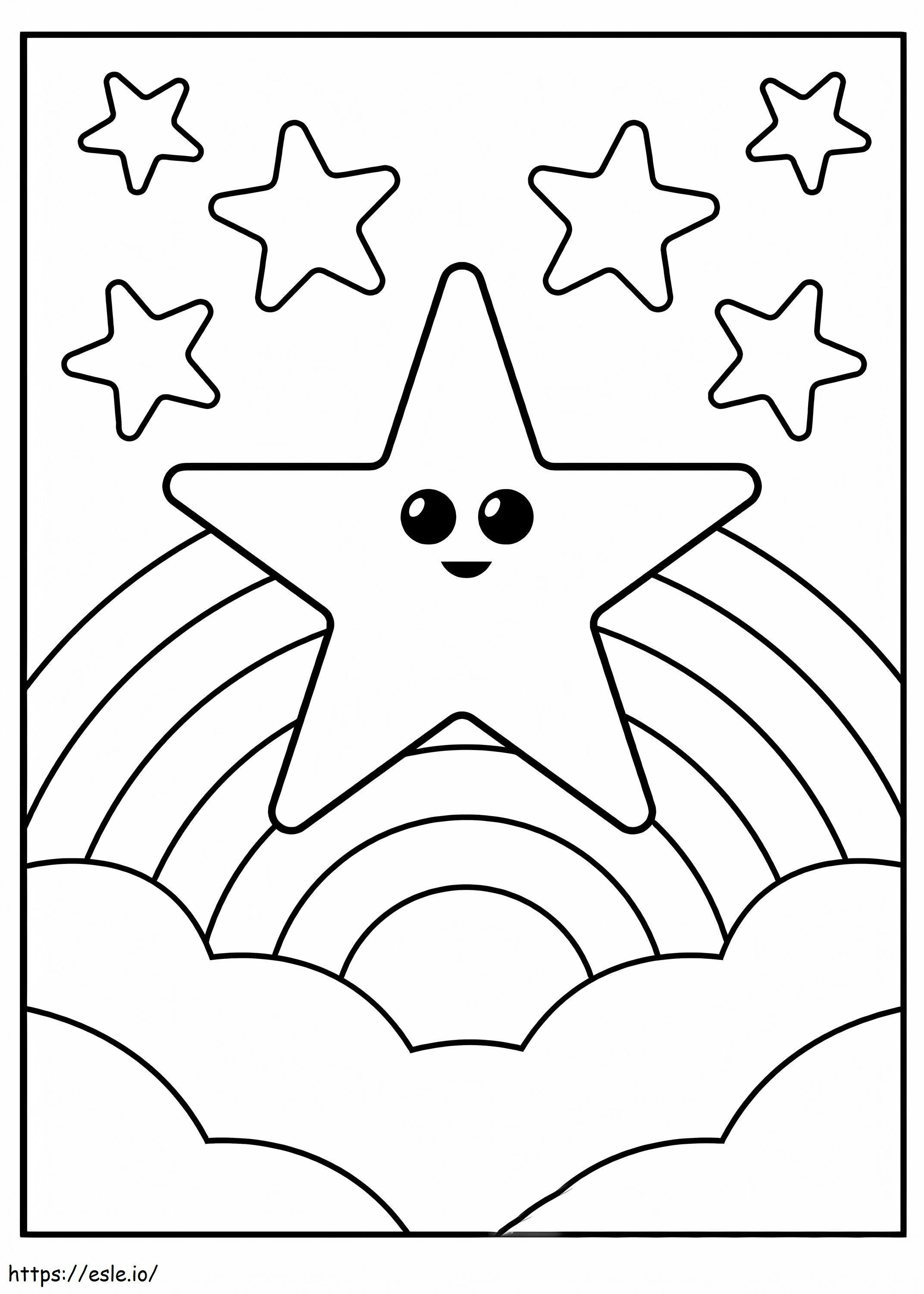 Good Star coloring page