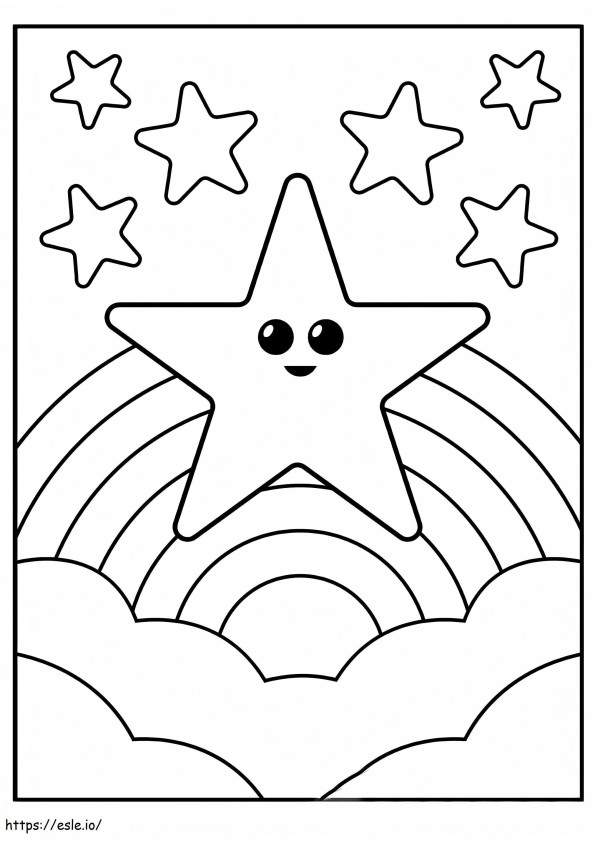 Good Star coloring page