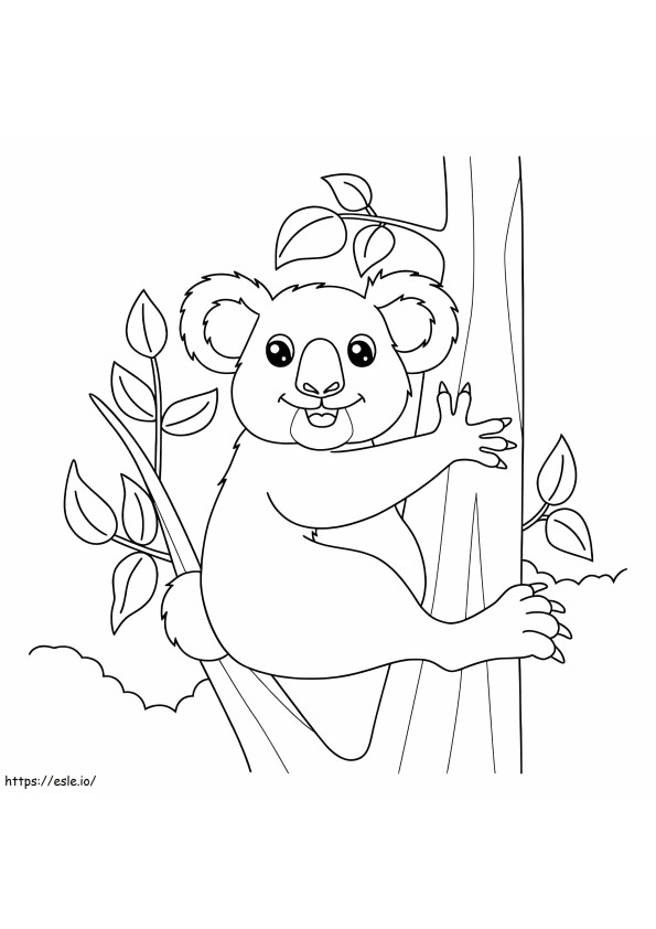 Komik Koala boyama