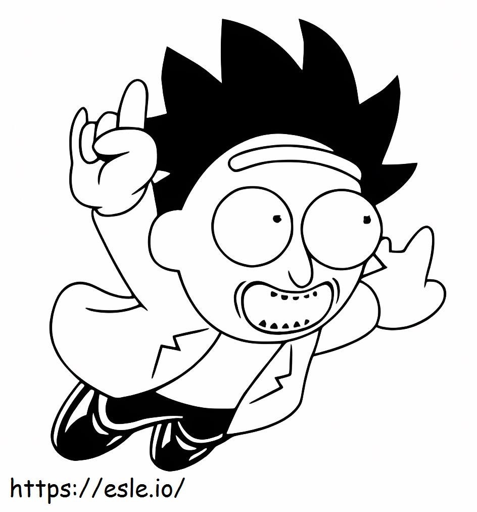 1528083394 Chibirick para colorir