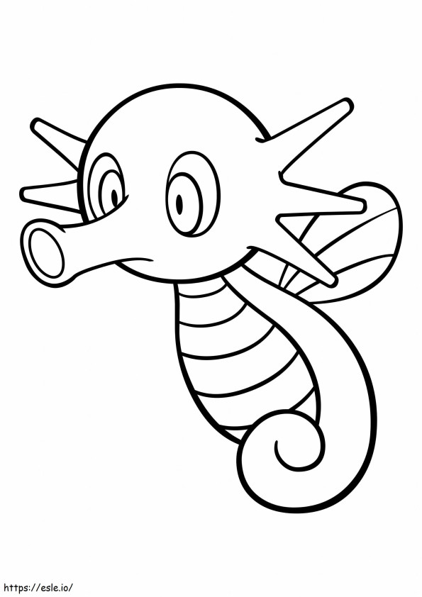 Horsea en Pokémon escalado