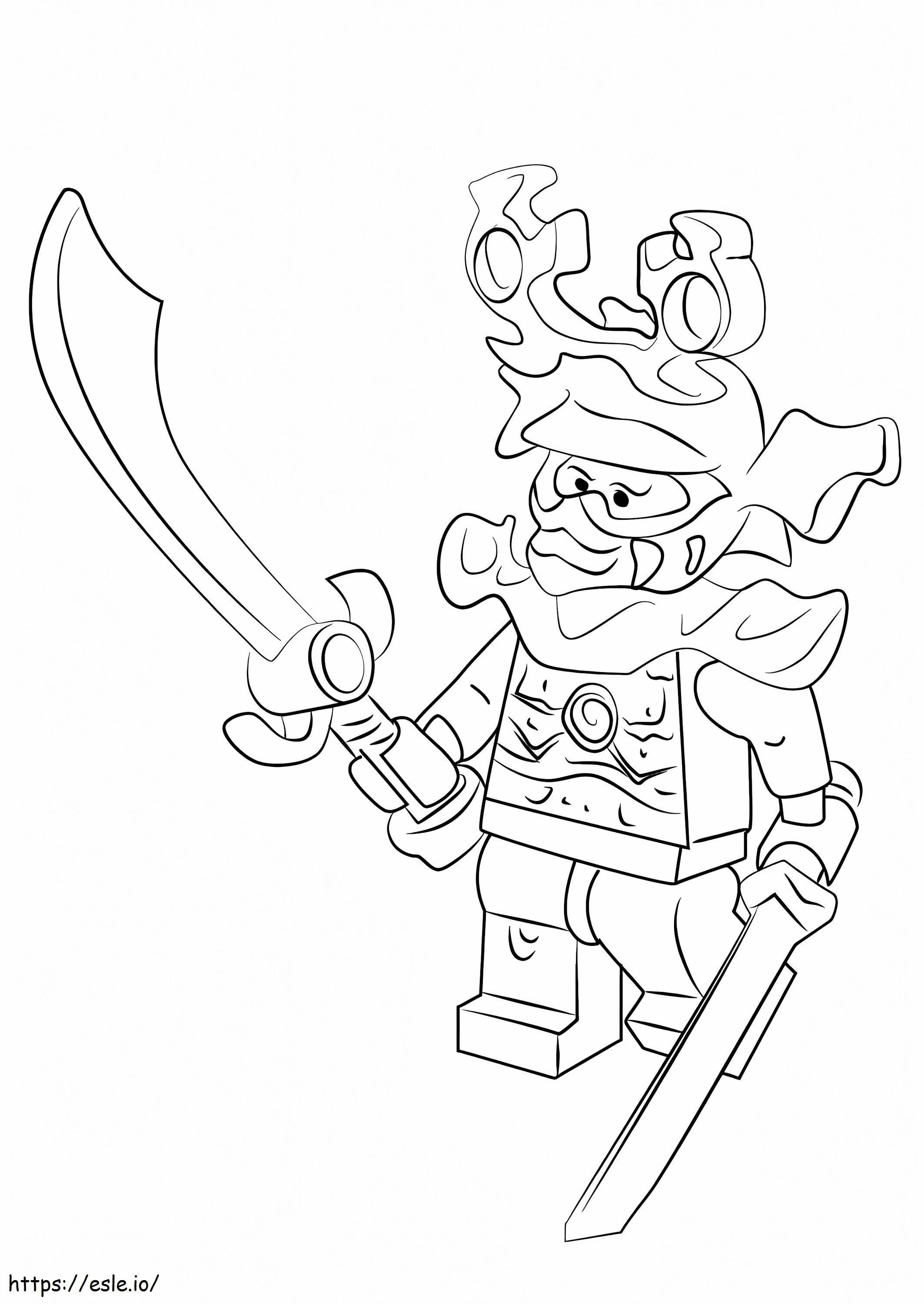 Stone Warrior From Ninjago coloring page
