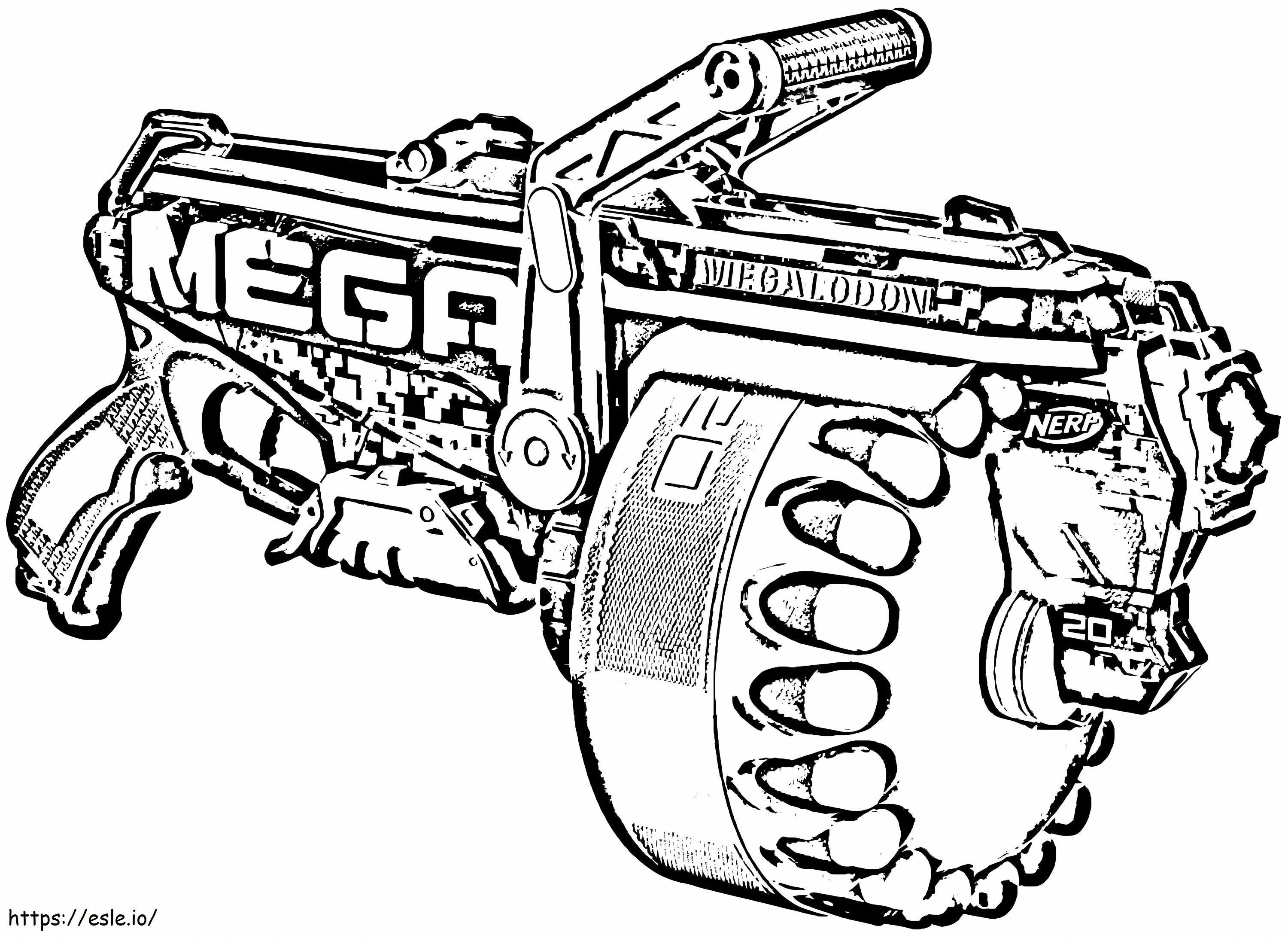 Normal Machine Gun coloring page