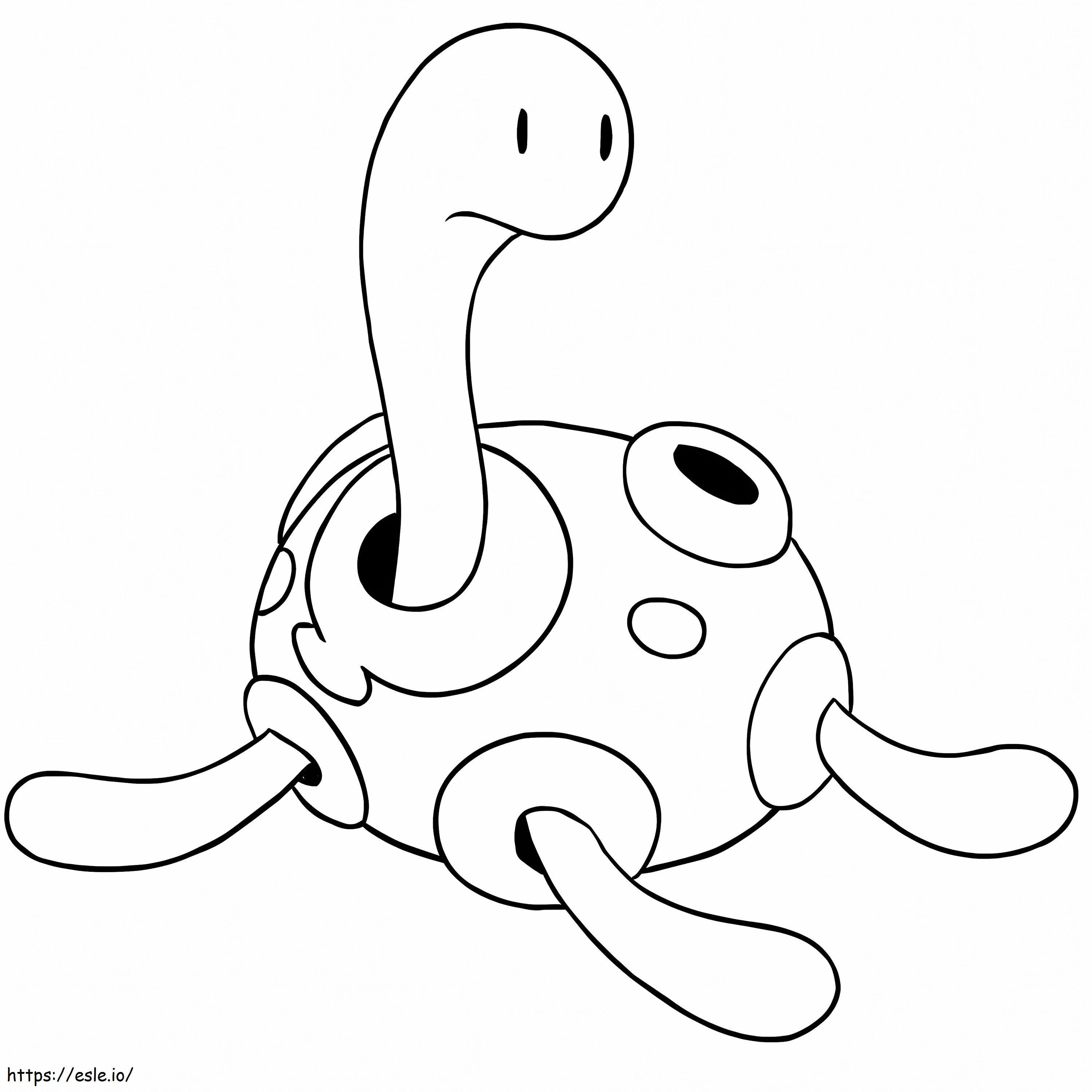 Printable Shuckle coloring page