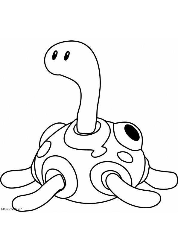 Pokemon Shuckle coloring page