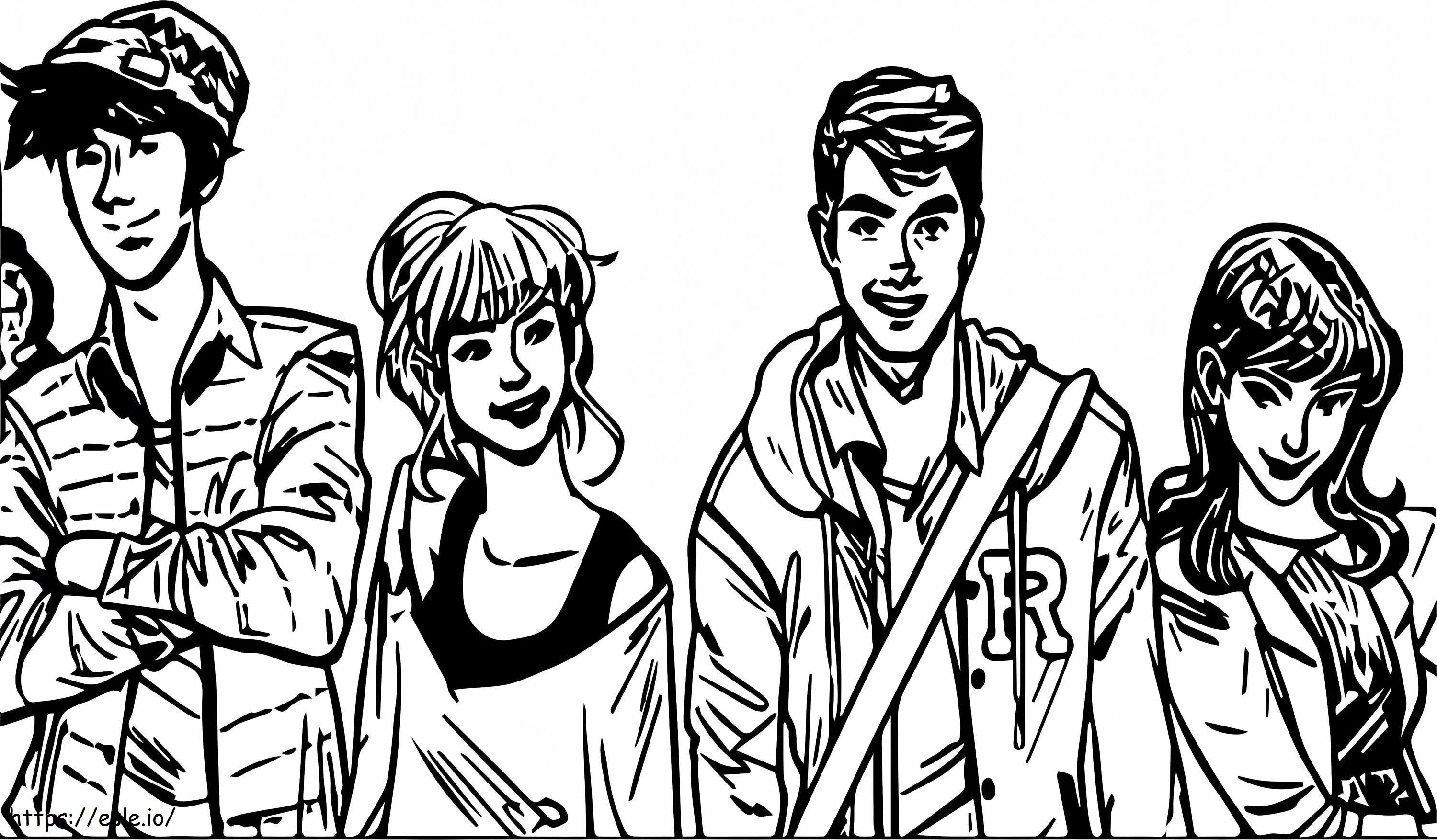 Riverdale 1 coloring page