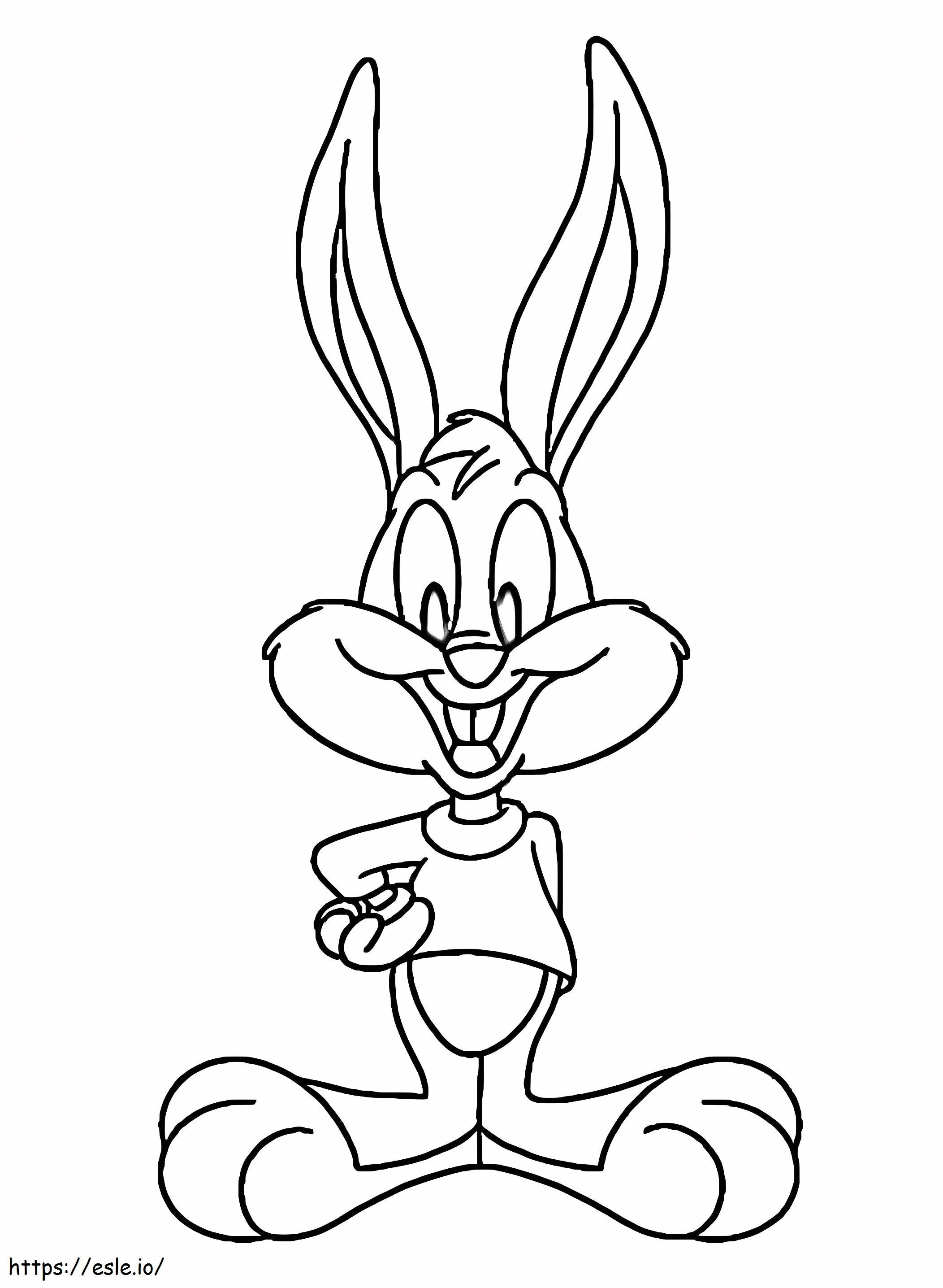 Freundlicher Buster Bunny ausmalbilder
