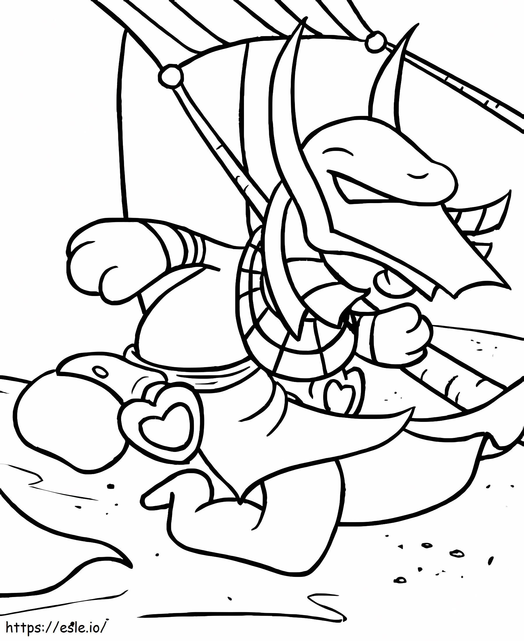 Neopet 25 Gambar Mewarnai untuk Dicetak Gratis