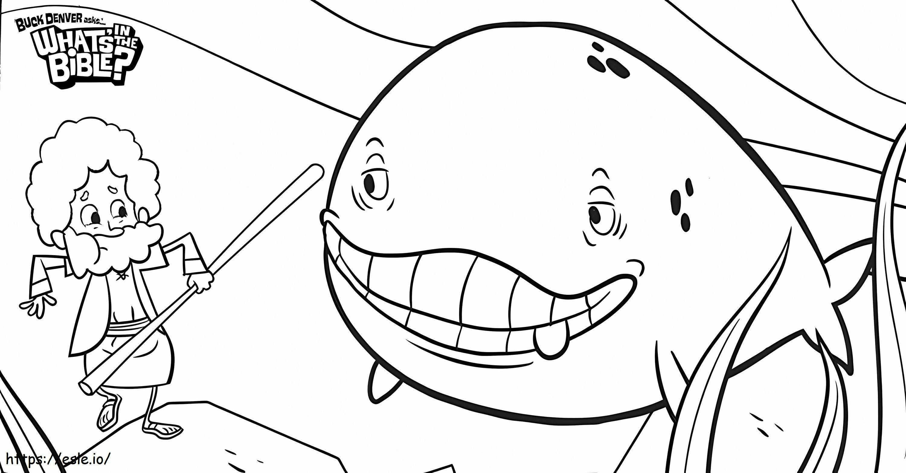Jonah And The Whale 18 coloring page