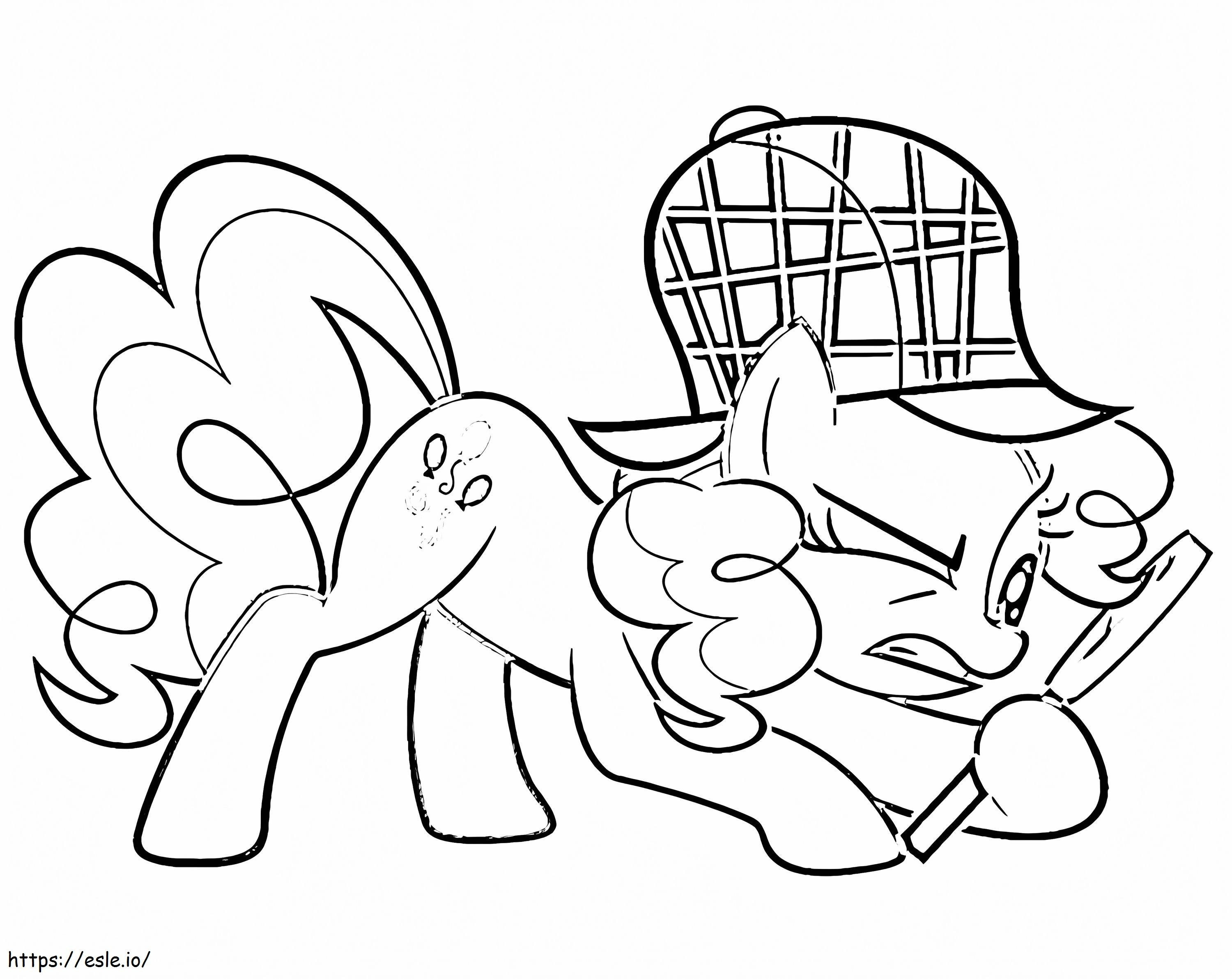 Detective Pinkie Pie coloring page