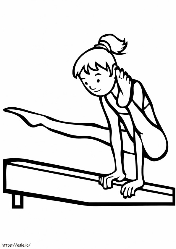 Vault Gymnastics Performance
