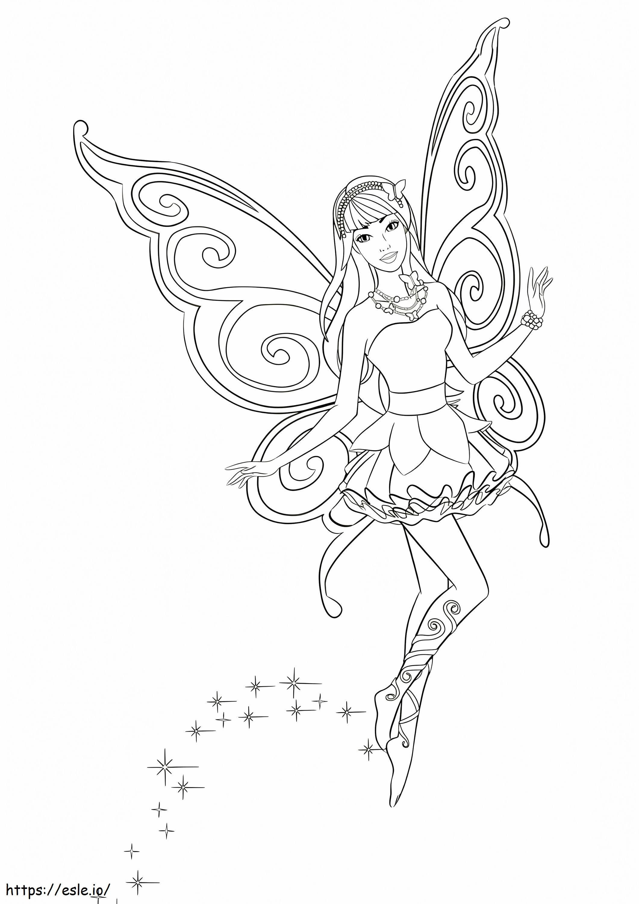 Belle Fee 4 coloring page