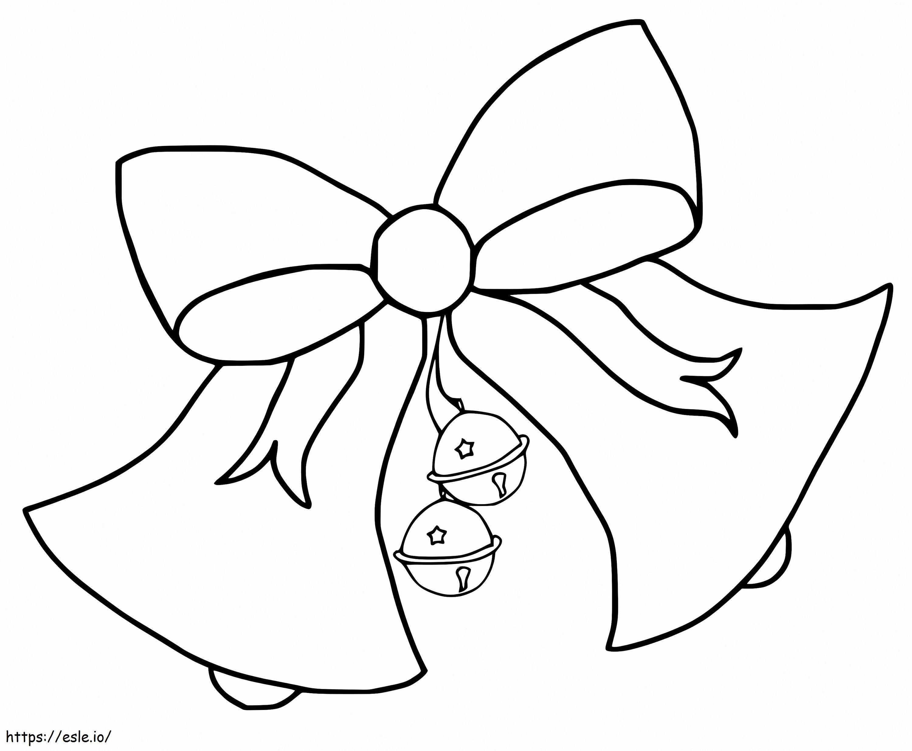 Christmas Bells 3 coloring page