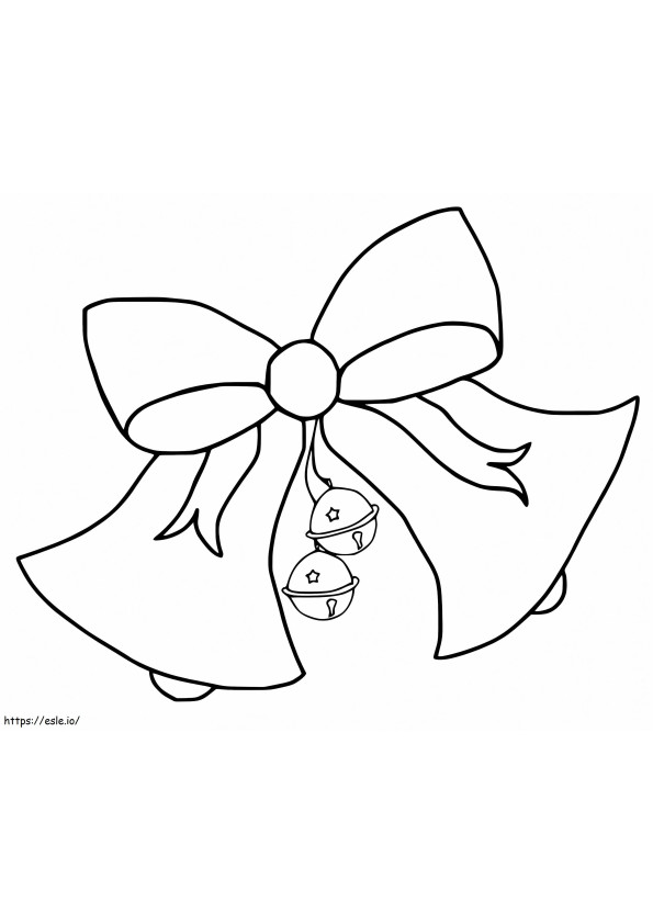 Christmas Bells 3 coloring page