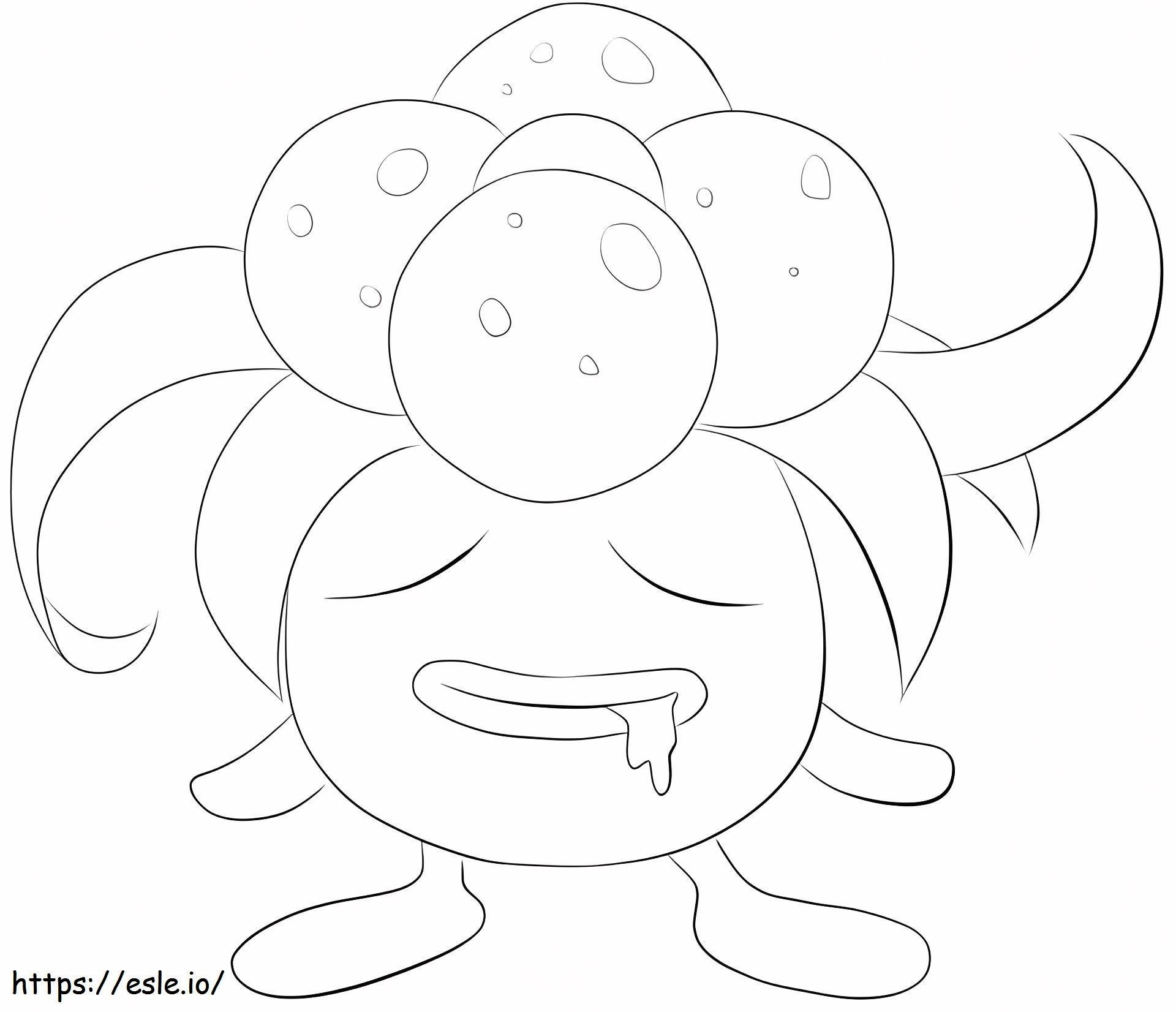 Pokemon Gloom 3 coloring page