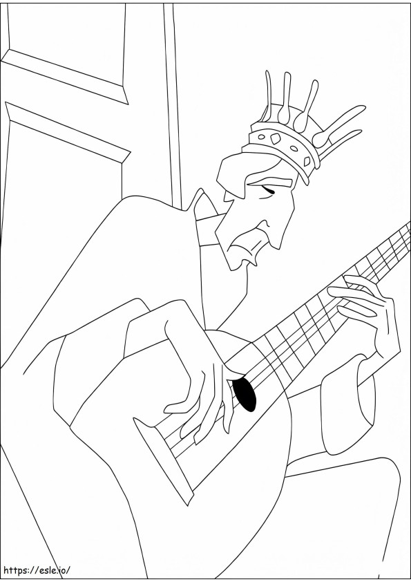 King Philip From The Tale Of Despereaux coloring page