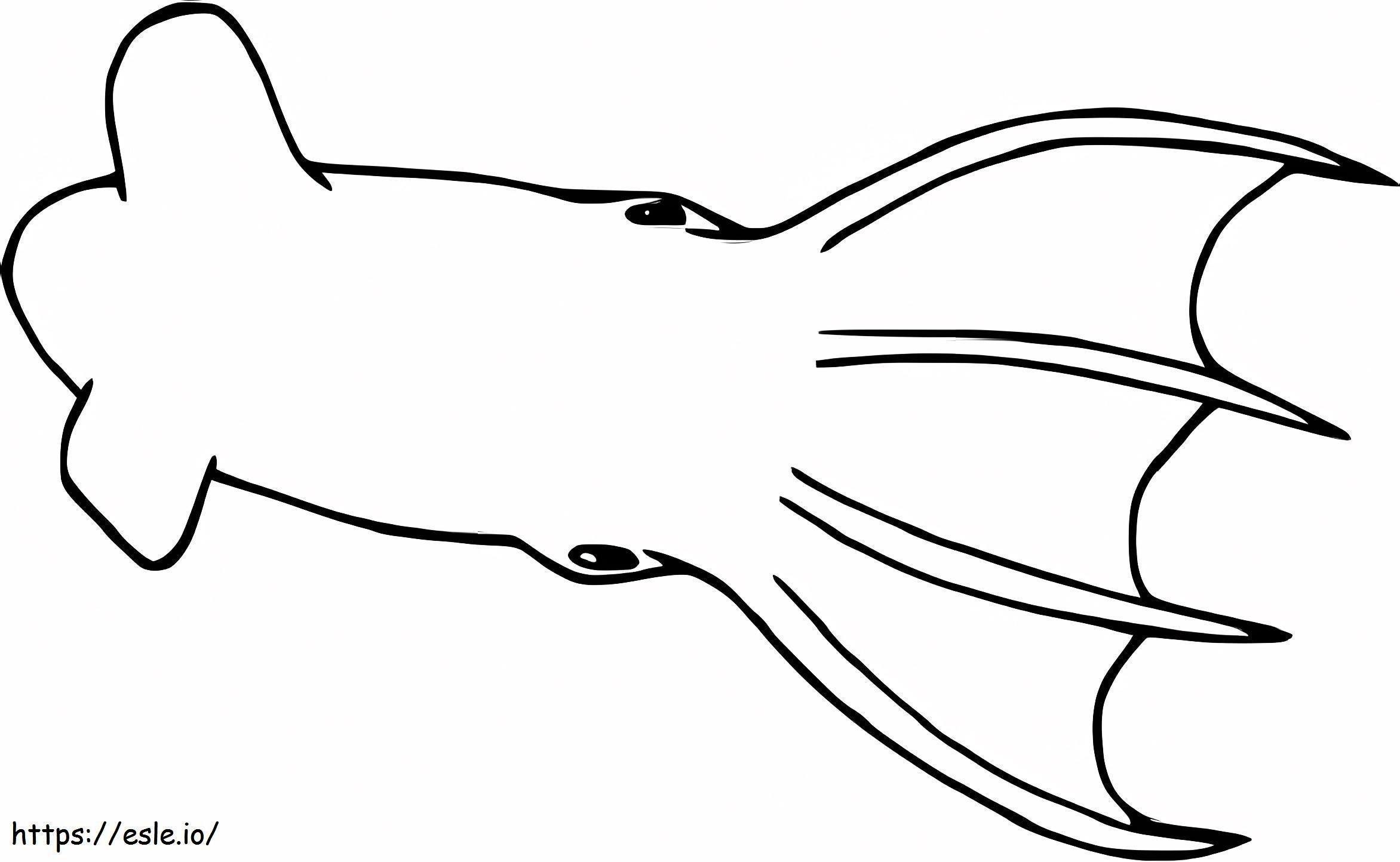 Vampir-Tintenfisch ausmalbilder