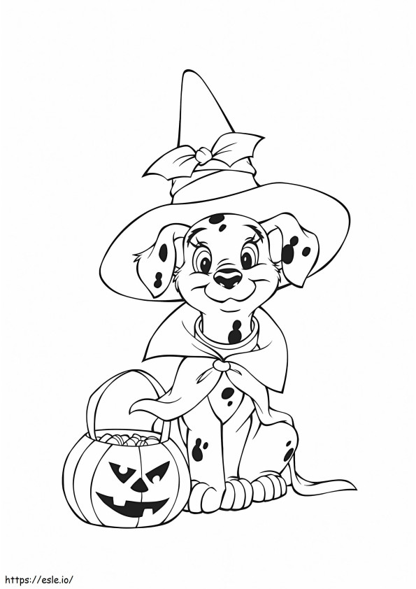 Free Disney Halloween coloring page
