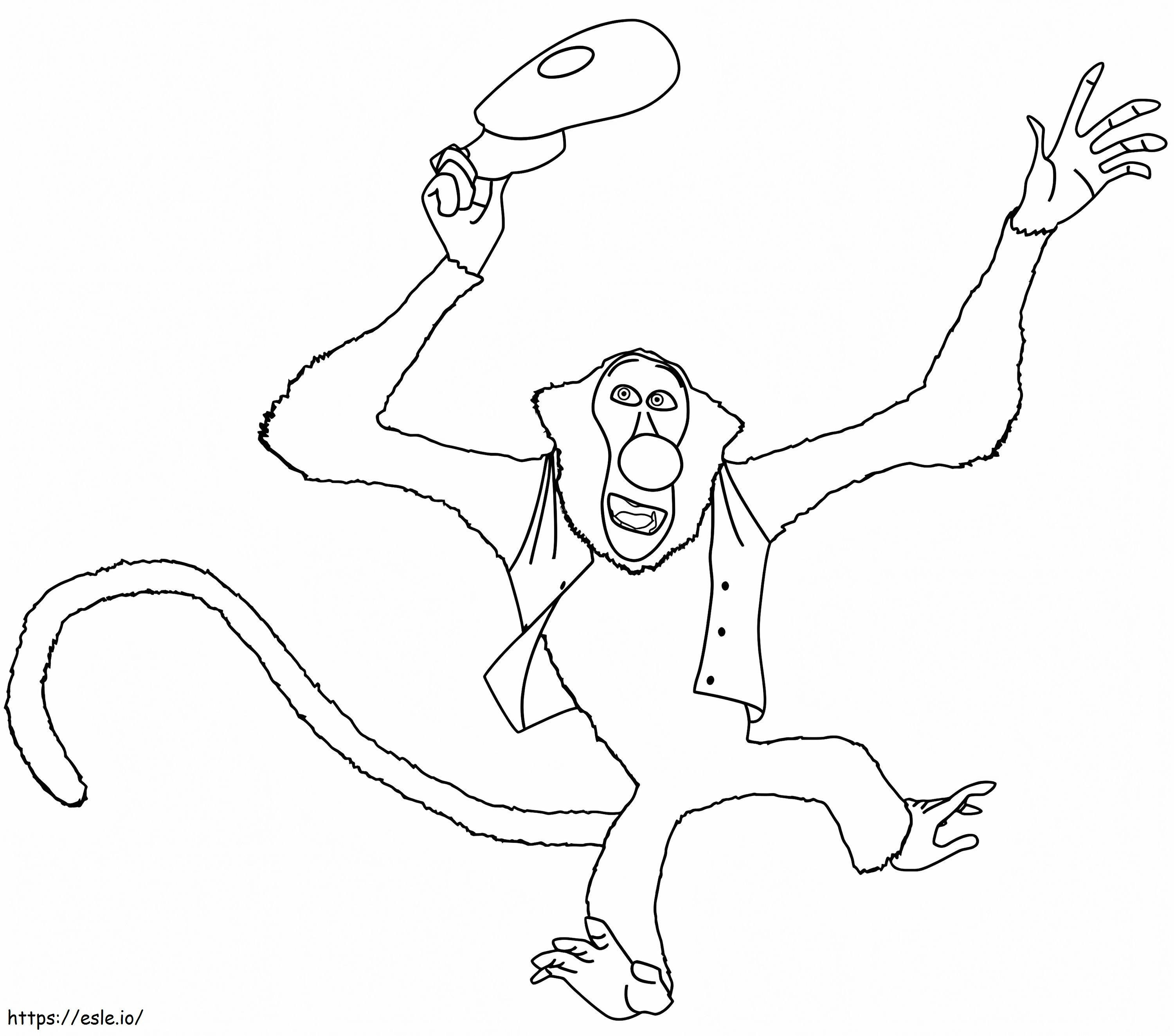 A Monster In Paris 8 coloring page