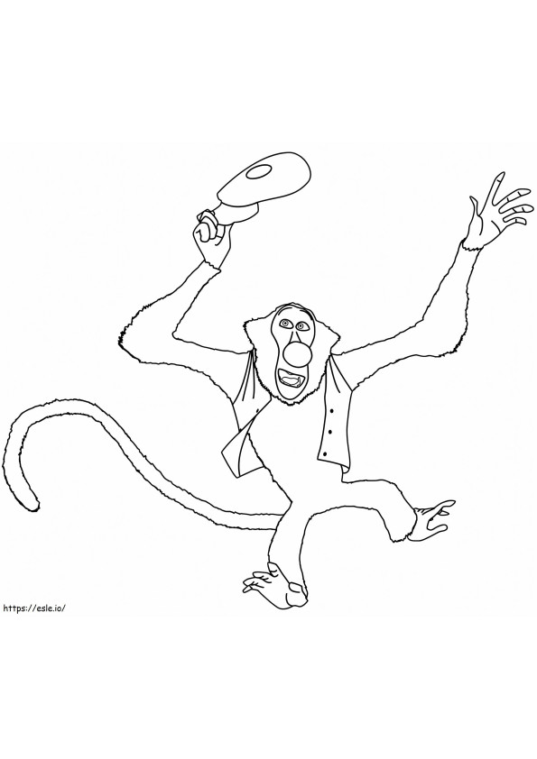 A Monster In Paris 8 coloring page