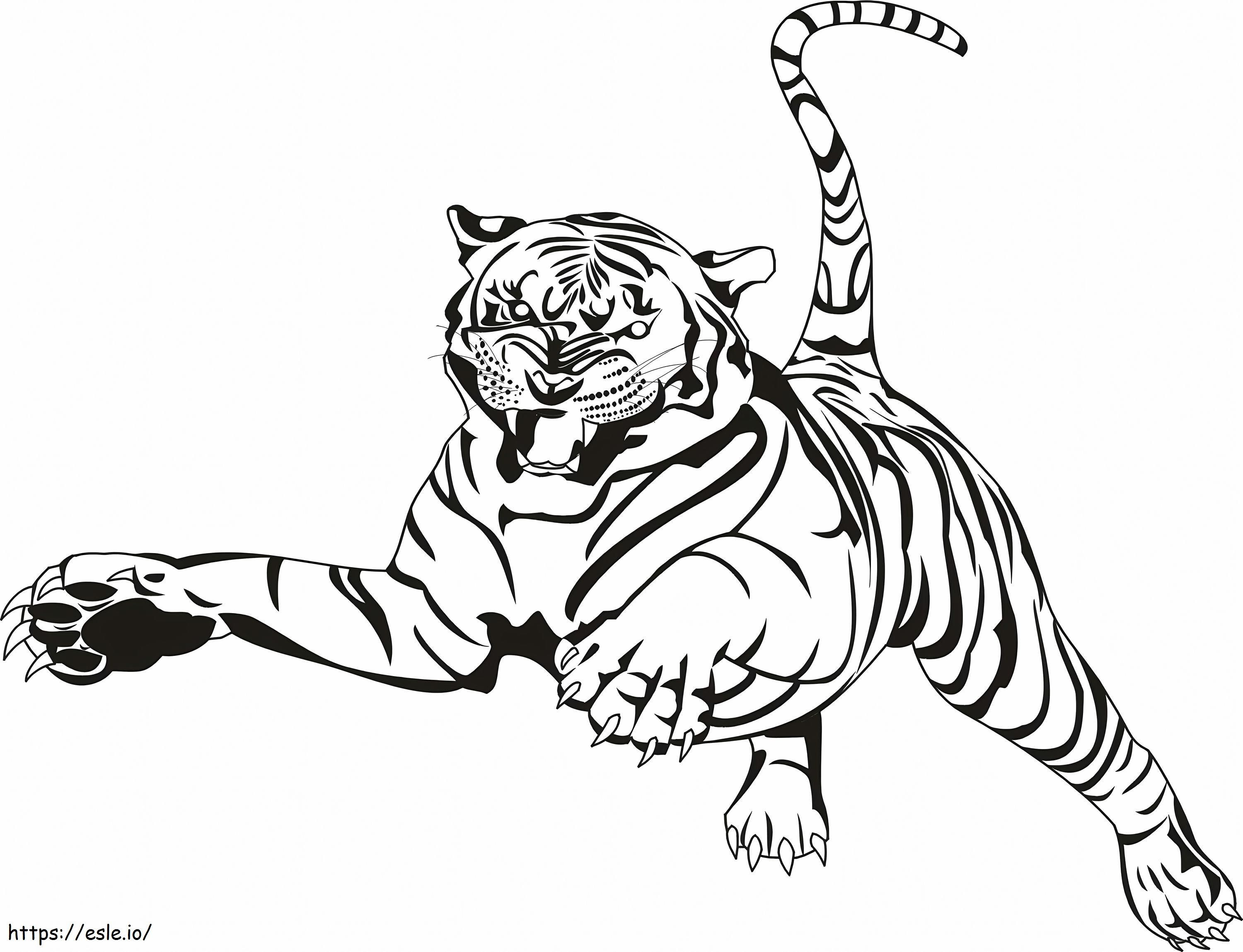 1542596523 1539833799 Informacyjny tygrys szablozębny Bezpłatne świeże tygrysy 1599 1225 kolorowanka