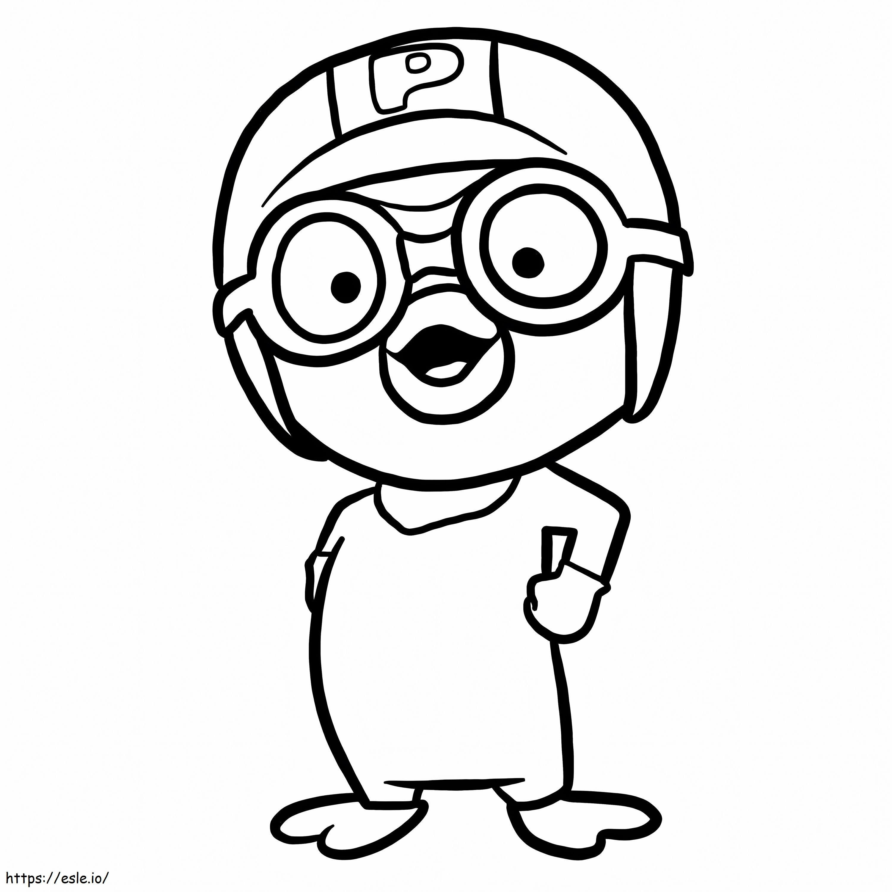 Drawing Pororo coloring page